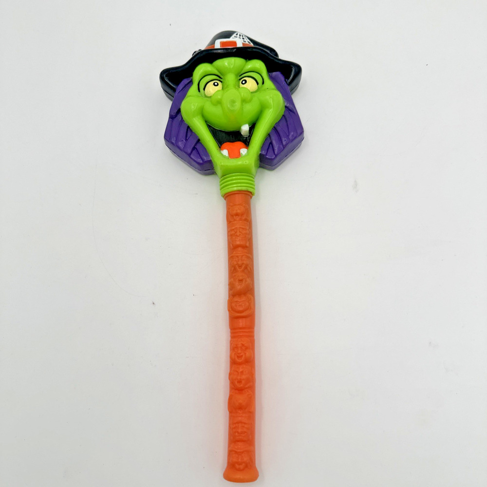 Vintage Plastic Wand Witch Light Up